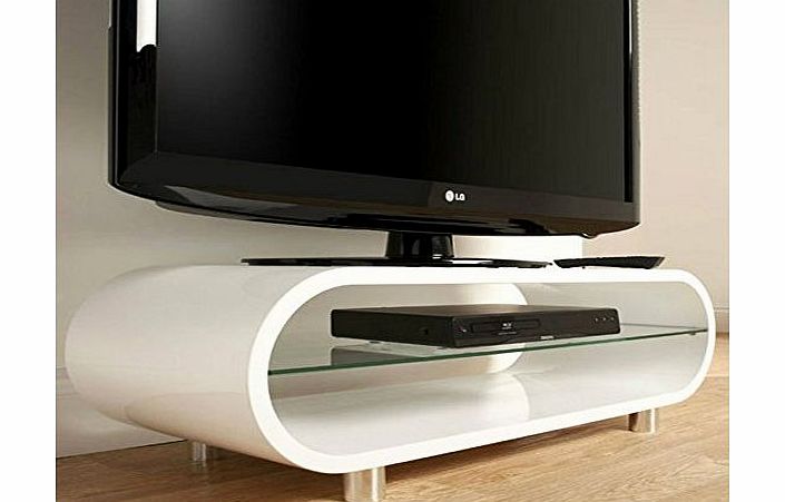OPEN SPACE DESIGN AMAZING PRICE#FREE DELIVERYEDGE CURVE GLOSS WHITE TV UNIT/COFFEE TABLE