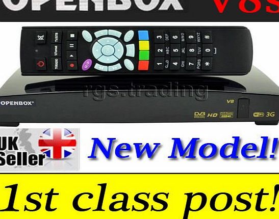 OpenBox V8S (S8) upgrade of openbox v5s HD FTA TV Satellite Receiver Box Web TV - Upgrade of F5S amp; V5S