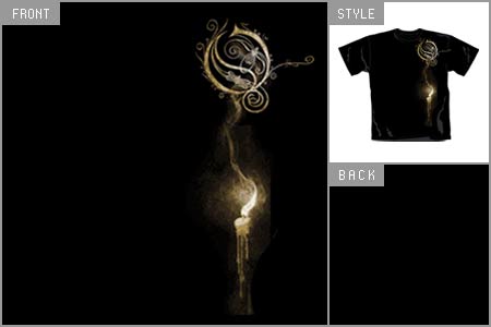 Opeth (Candle) T-Shirt ome_OOPETB13