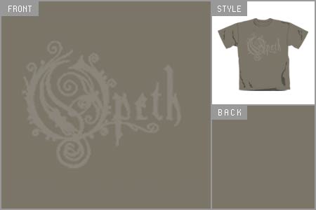 Opeth (Vintage Logo) T-Shirt ome_OOPETB19