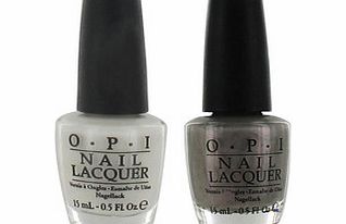 OPI Clouds and Worth It nail polishes 15ml