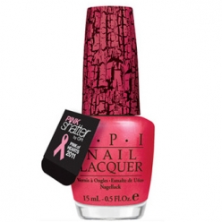 OPI. OPI PINK OF HEARTS SHATTER TOP COAT - SPECIAL
