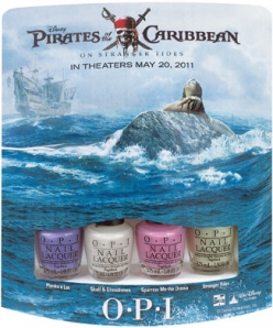 OPI. OPI PIRATES OF THE CARIBBEAN MINI PACK (4