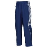 OPRO ADIDAS Mens T8 Team Pant , XL, UNIVERSITY RED/WHITE/SILVER