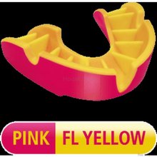 Opro Shield Pink FL Yellow Mouthguard
