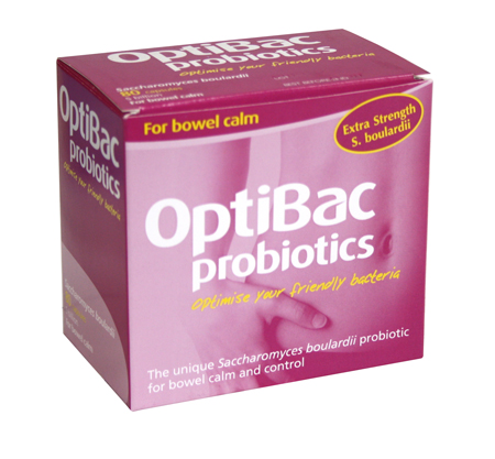 OptiBac Probiotics - Bowel Calm 80 Capsules