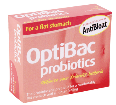 OptiBac Probiotics - `Flat Stomach`