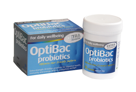 OptiBac Probiotics Daily Well Being Extra