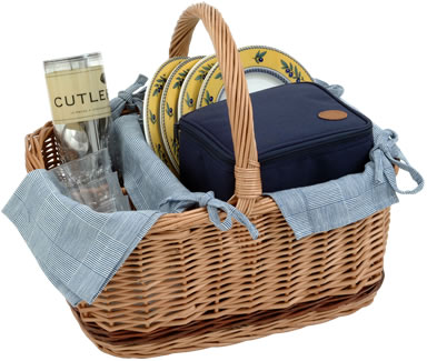 Optima Brittany Picnic Basket for 4 People