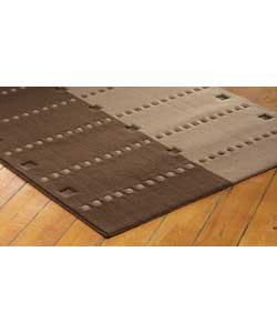 Optima Brown Rug 170 x 120cm