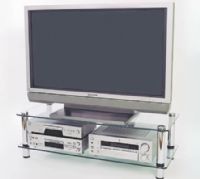 Optimum AV200 MK II 2 Shelf A/V Equipment Rack - 500mm- : Stainless Steel