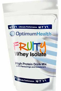Optimum Health Fruity Whey Isolate - Orange
