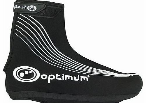 Optimum Mens Cycling Neoprene Overshoes - Black, Large