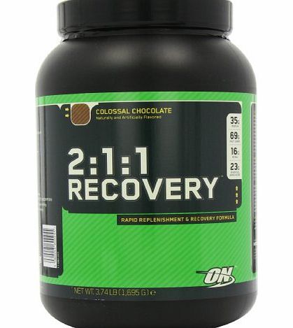 Optimum Nutrition 2:1:1 Replenishment and Recovery Powder Chocolate 1695g