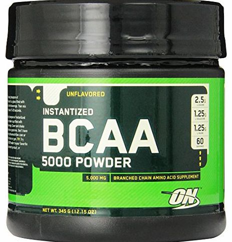 Optimum Nutrition BCAA 5000 324 g Muscle Building and Recovery Powder