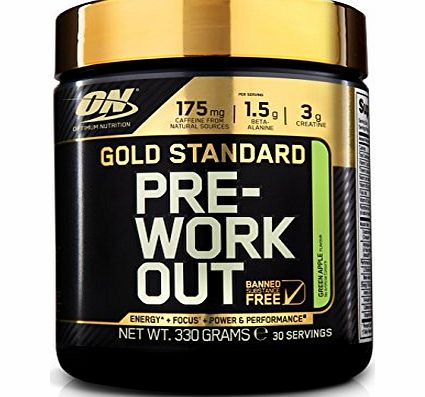 Optimum Nutrition Gold Standard Green Apple Pre-Workout