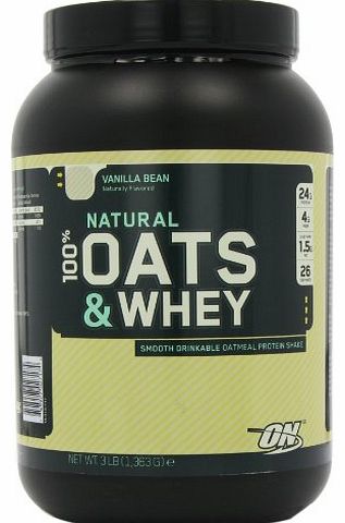 Optimum Nutrition Natural Whey and Oats Vanilla 1363g