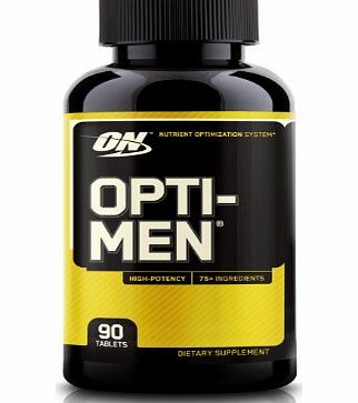 Optimum Nutrition Opti-Men Multivitamin Capsules Pack of 90 (Packaging May Vary)
