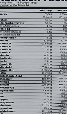 Optimum Nutrition Pro Complex Lean Mass Gain Powder Double Chocolate 2.31kg