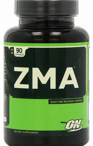 Optimum Nutrition ZMA Nighttime Recovery Support capsules - Tub of 90
