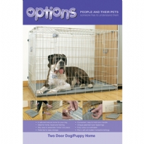 Options Dog Cage 2 Door 42 X 28 X 30 Extra Large