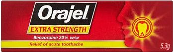 Orajel, 2041[^]10075290 Extra Strength Dental Gel 5.3g 10075290