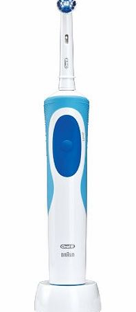 Braun Oral-B Vitality Precision Clean Rechargeable Toothbrush with Standard Two-Pin Bathroom Socket
