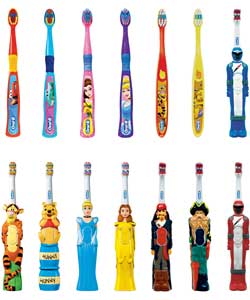 Oral B Stages Battery Power Toothbrushes