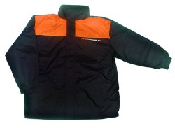 Orange Arrows Arrows Packable Jacket (Black)