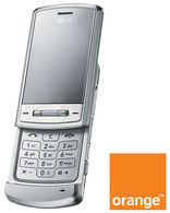 Orange LG KE970 Shine Orange ANYTIME FIXED RATES