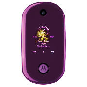 Orange Motorola U9 Mobile Phone Purple