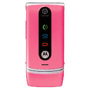 Orange Motorola W377 Mobile Phone Pink