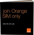 Pay As You Go SIM Card ( Orange Sim Card )
