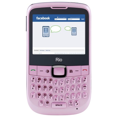 Rio Pay As You Go Mobile Phone Including - Pink