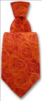 Orange Rose Tie by Robert Charles
