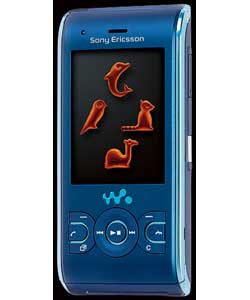 Orange Sony Ericsson W595 - Blue