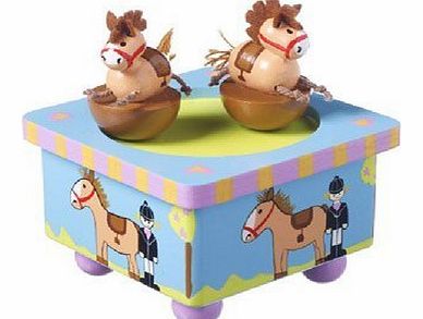 Orange Tree Toys Dancing Pony Music Box by Orange Tree Toys