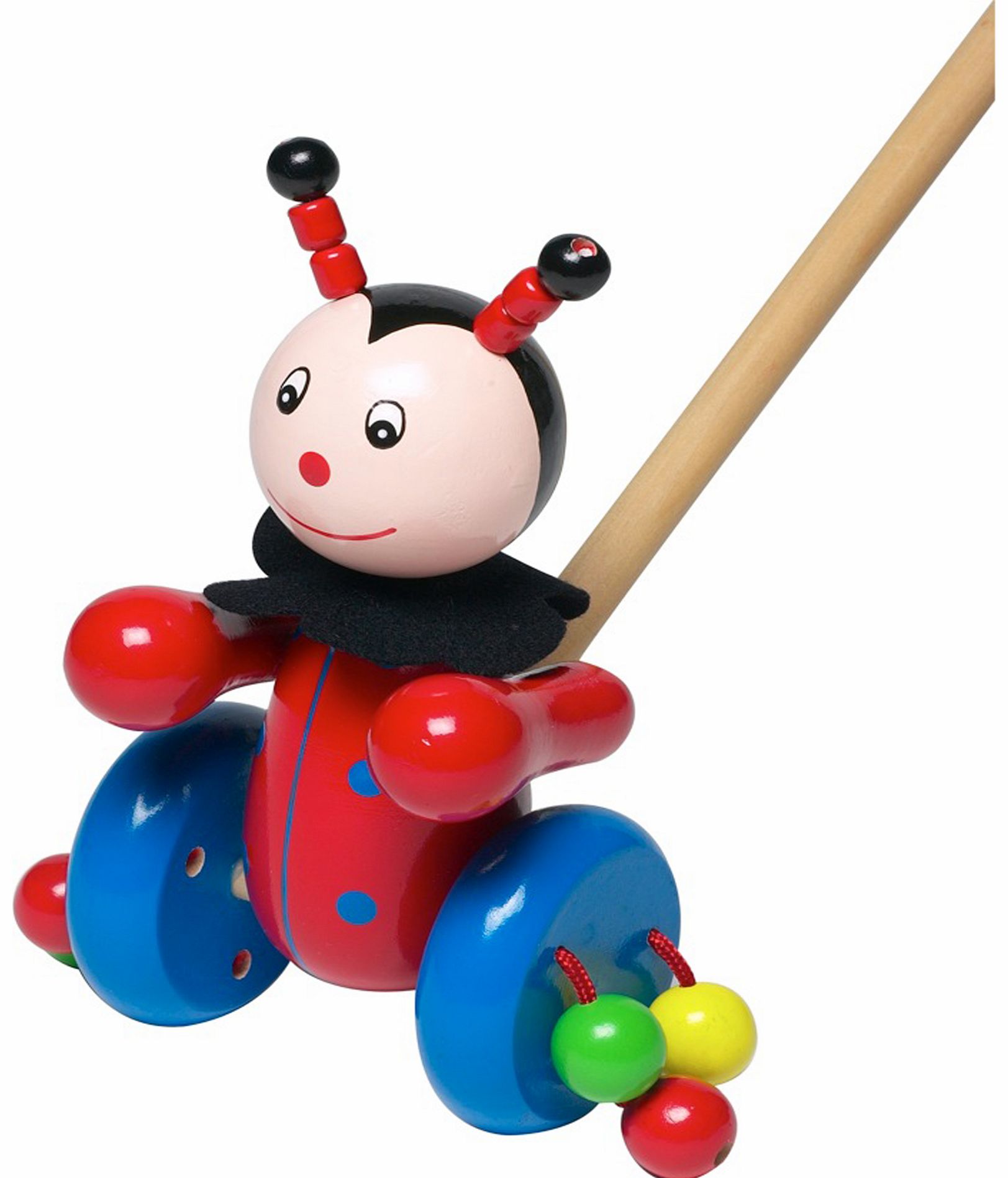 Orange Tree Toys Ladybird Push Along