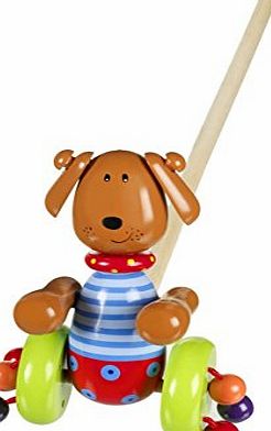 Orange Tree Toys Orange Tree Push Along wooden toy - Dog design
