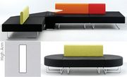 Orangebox Boundary Upholstery System High Arm Unit - From Orangebox