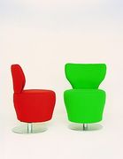 Orangebox Dean - Single Seat Swivel Unit - By Orangebox