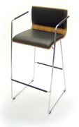 Orangebox Peak Showood Armed Stool with Pads - From Orangebox
