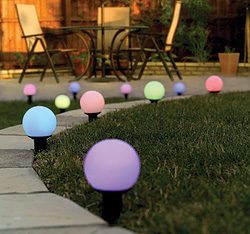 Orb Colour Changing Lights