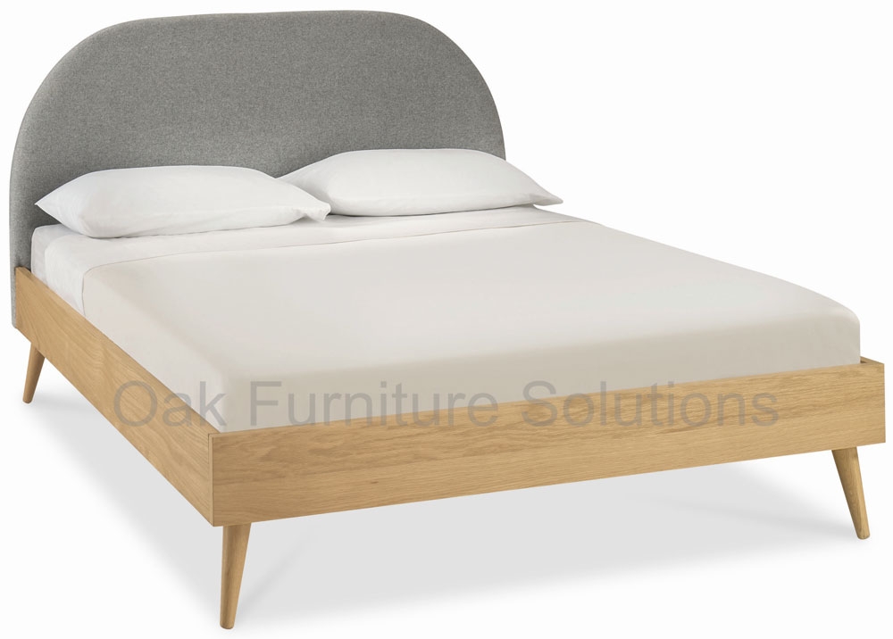 Orbit Oak Bedstead - Double or King Size (King