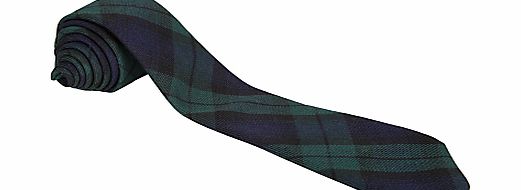 Orchard School and Nursery Unisex Tie, Navy Tartan