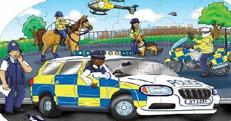Orchard Toys Big Police Car Floor Jigsaw Puzzle