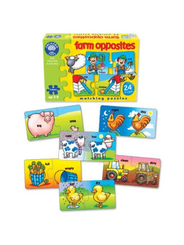 Orchard Toys Farm Opposites Matching Puzzles