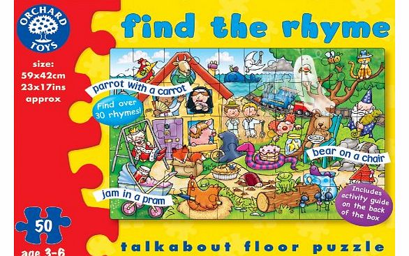 Orchard Toys find the rhyme puzzle