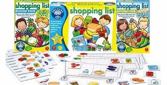 Shopping List Game Value Pack