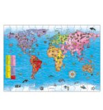 World Map Puzzle And Poster